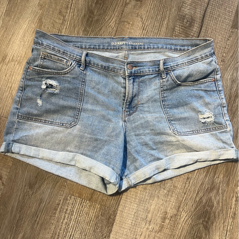 Blue Denim Women's Shorts